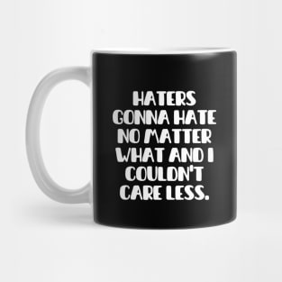 Shout out to my haters Mug